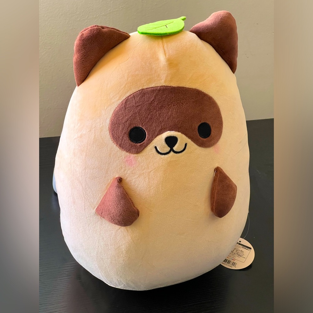 14” Takashoji Egg Shaped Tanuki Plush
